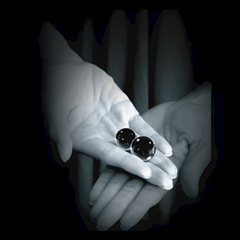 Bolas negras Black Glass Ben Wa Balls