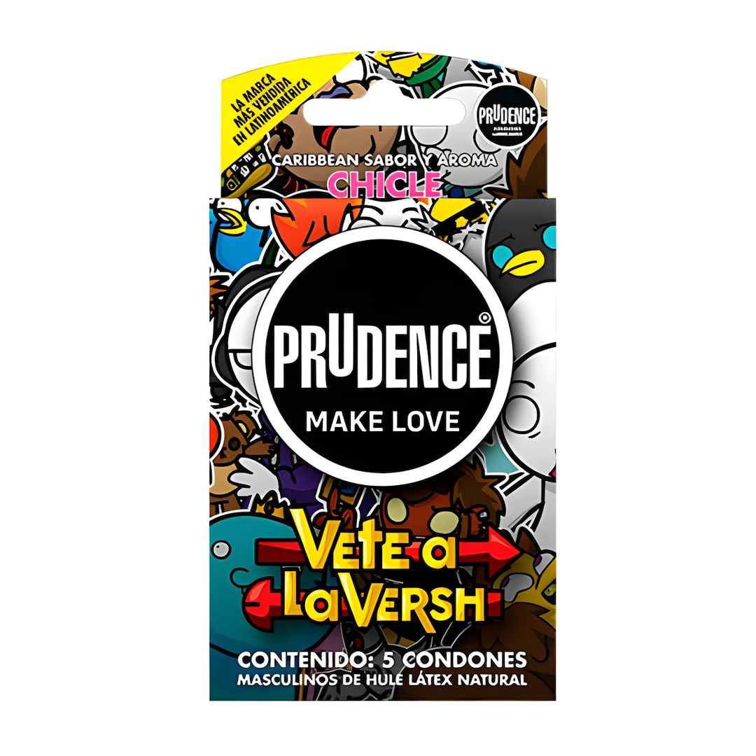 Condón Sabor y Aroma Chicle Prudence