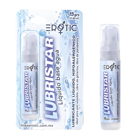 Lubricante Erotic Lubristar Líquido 15 ml