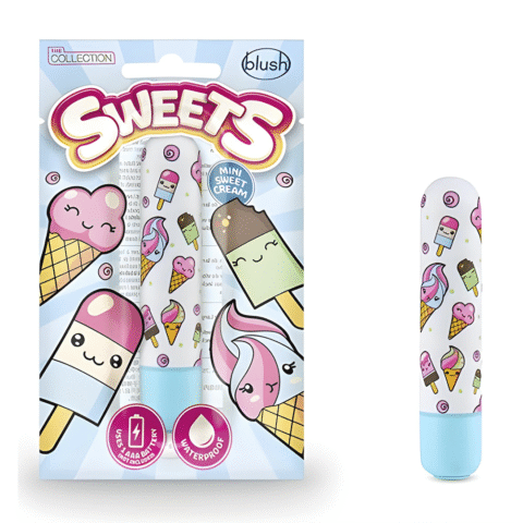Mini bala vibradora Sweet Cream Blue Blush