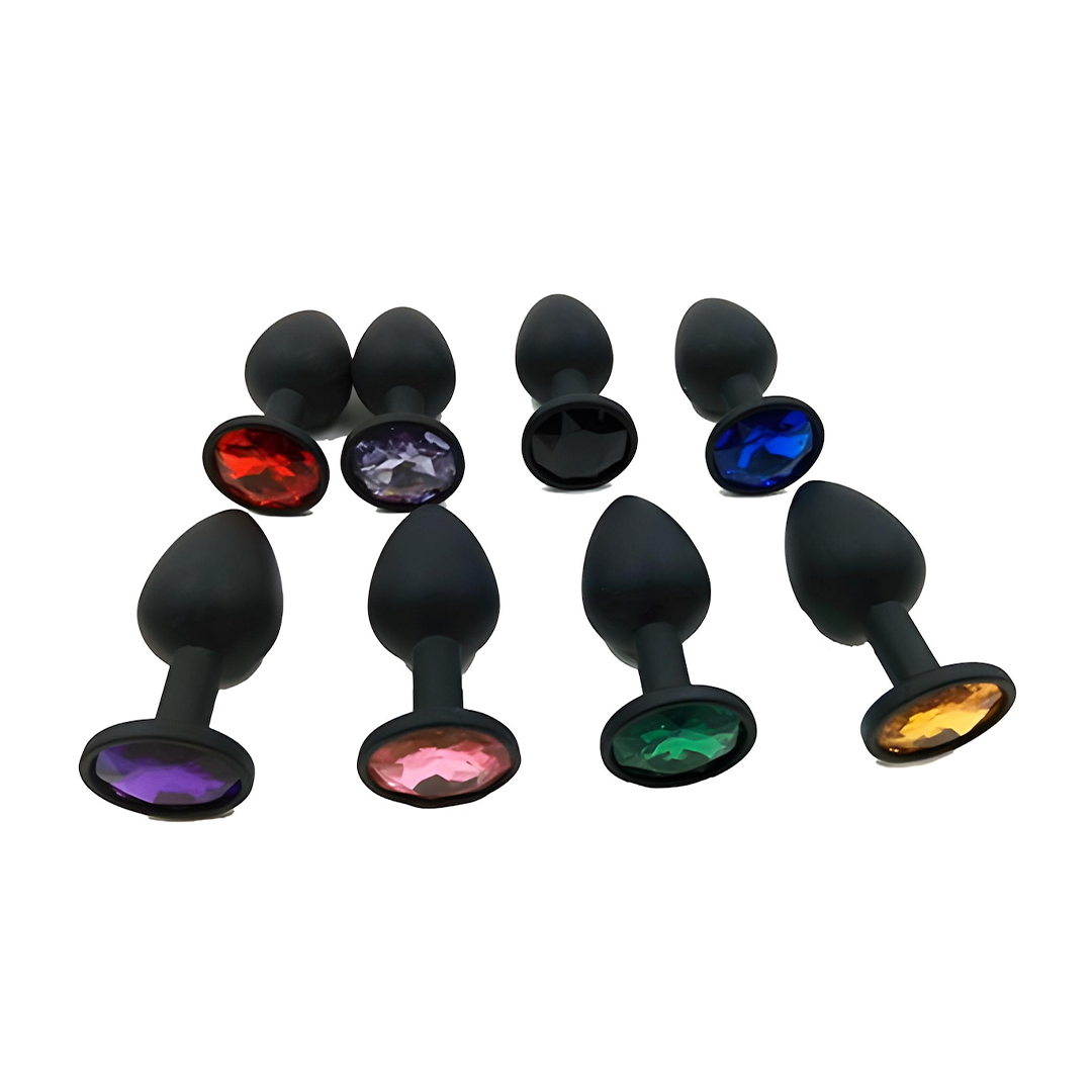 Small Silicone Anal Plug - Image 3