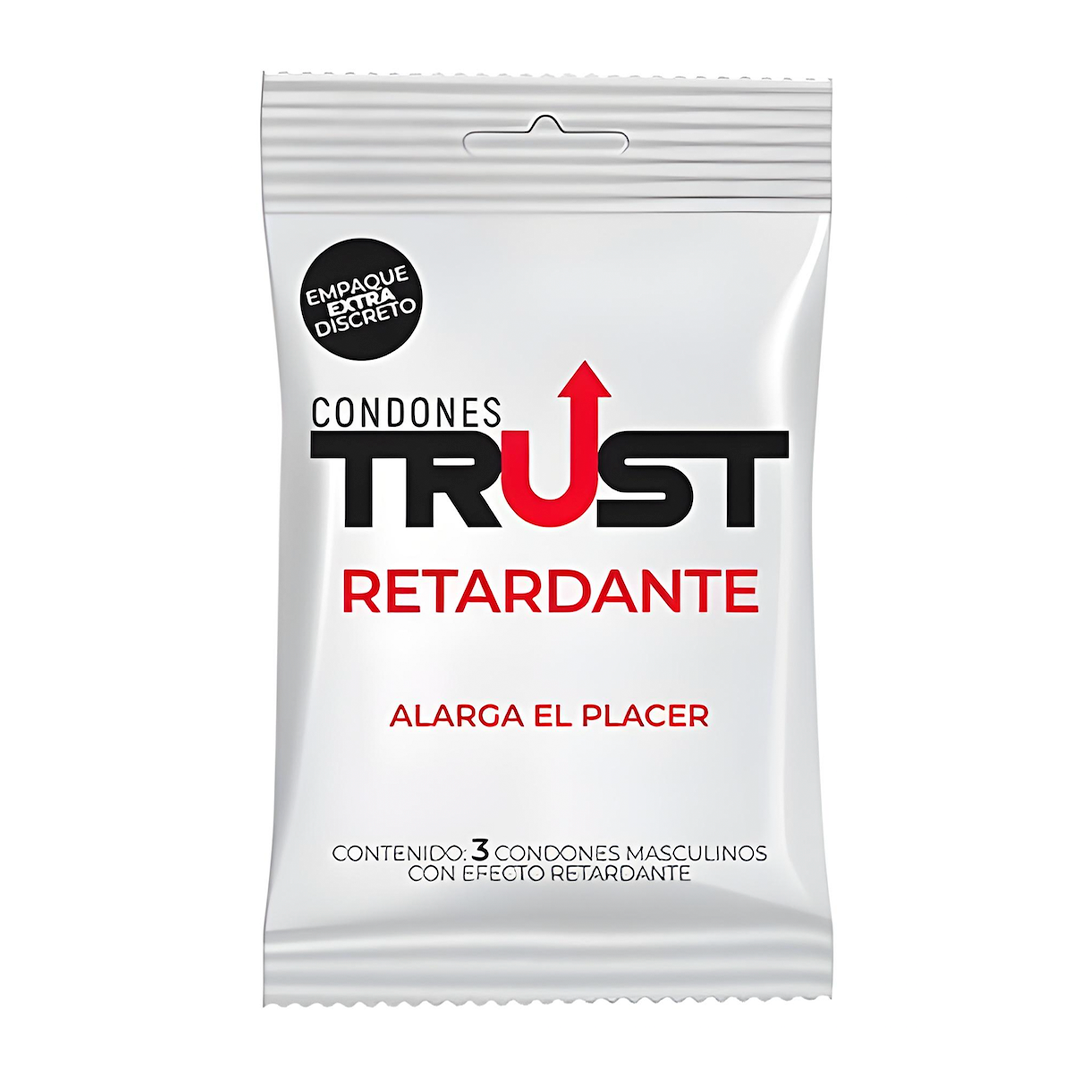 Condón Trust Sabor retardante