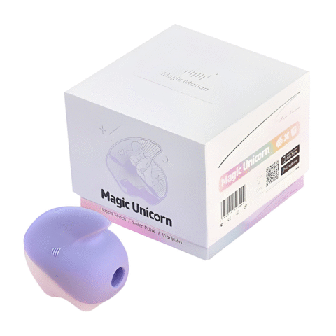 Estimulador y succionador Unicorn Purple Magic Motion