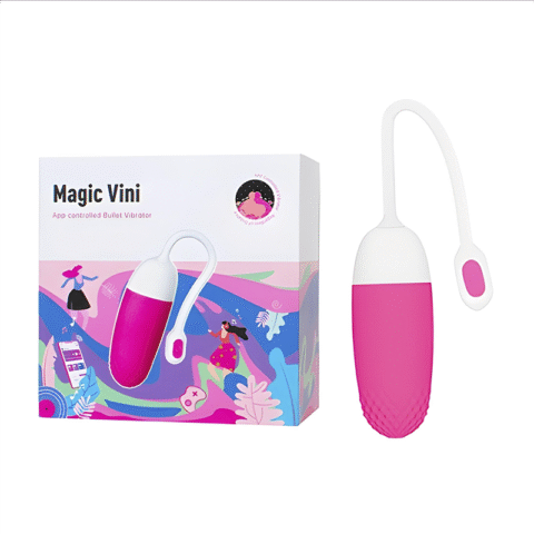 Vibrador de bolsillo vini Pink Magic Motion