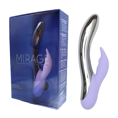 Vibrador con estimulaciòn de clìtoris Mirage Utopía