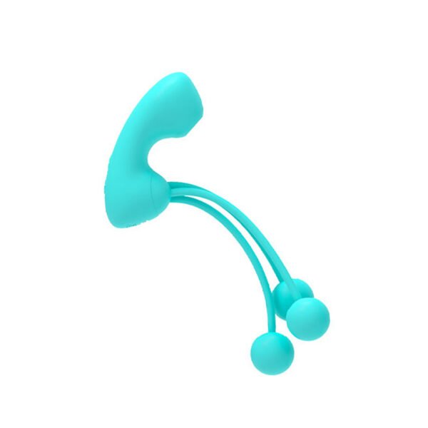 Vibrador múltiple, succionador y bolas estimuladoras - Image 2