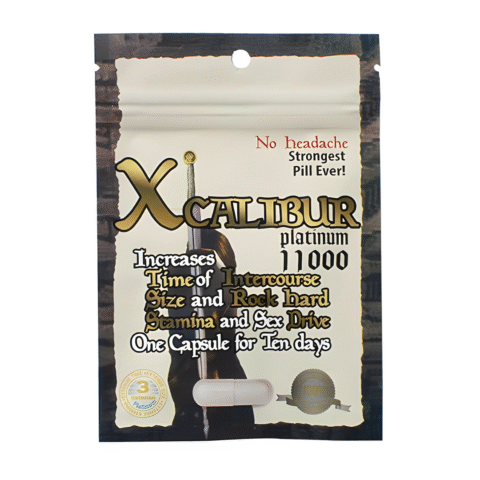 Xcalibur Platinum 11000 Vigorizante masculino