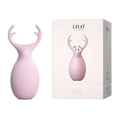 Vibrador Alce Rosa para Estimulación Divertida