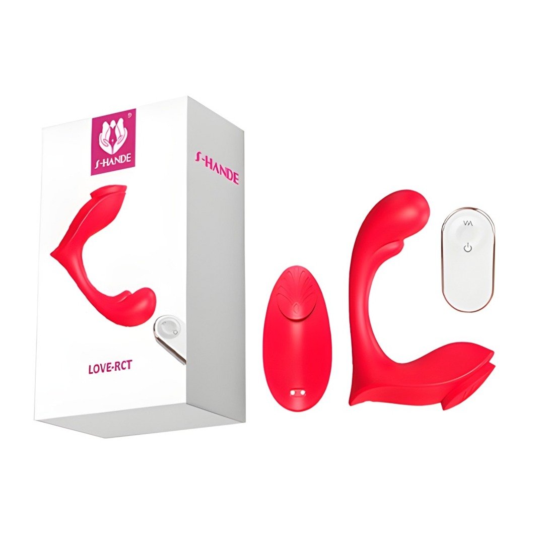 Vibrador con control remoto Love RCT S-Hande de silicona médica