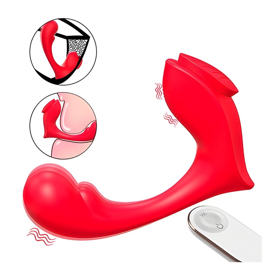 ilustración de como poner vibrador Love RCT S-Hande