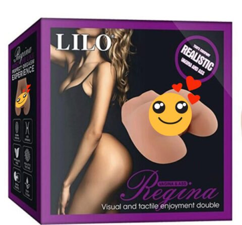 Masturbador masculino texturizado compacto de silicona suave color piel
